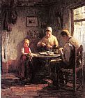 Evert Pieters The Afternoon Meal painting